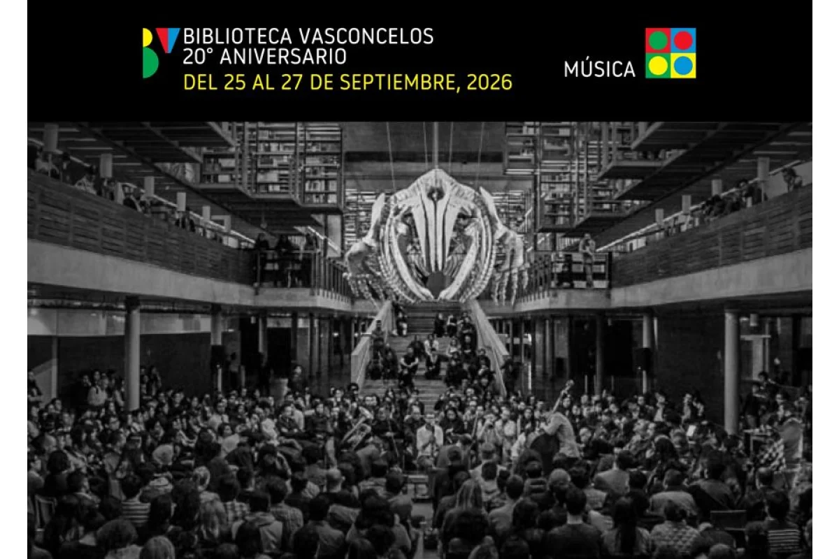 Biblioteca Vasconcelos: 20.° aniversario