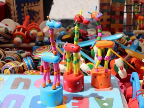 Trueque infantil de juguetes