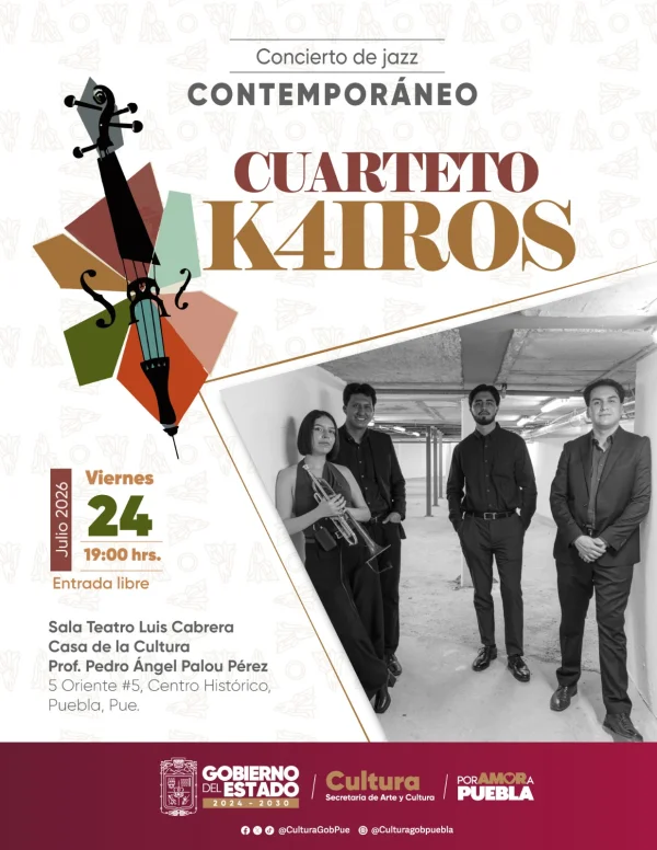 Convocatoria CUARTETO K4IROS