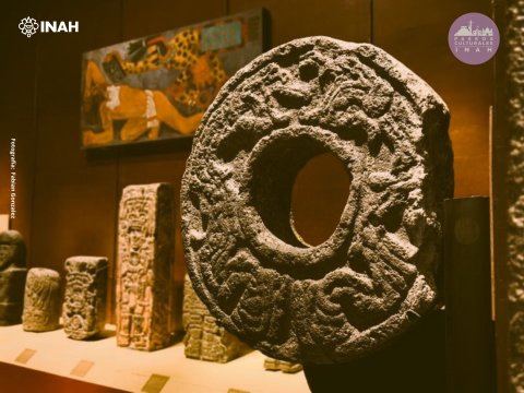 De la religión y el esparcimiento: El juego de pelota ancestral. Museo Nacional de Antropología