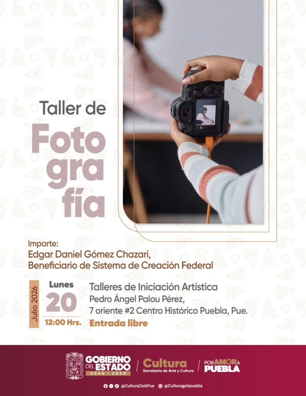 Convocatoria Talle De Fotografía