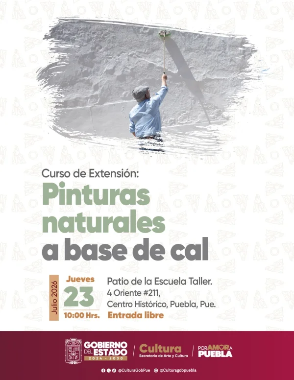 Convocatoria Pinturas Naturales a Base de Cal