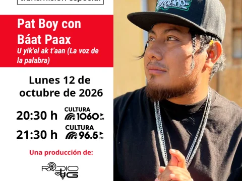 Pat Boy con Báat Paax. U yik’el ak t’aan (La voz de la palabra).