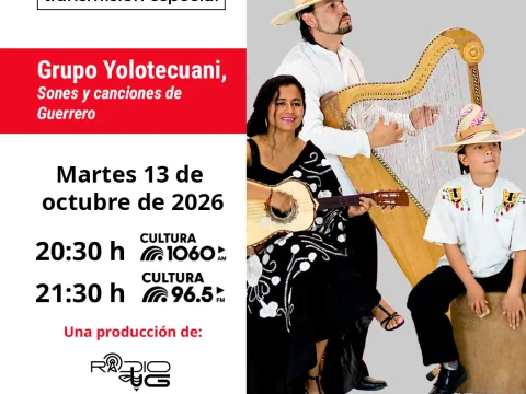 Grupo Yolotecuani. Sones y canciones de Guerrero.