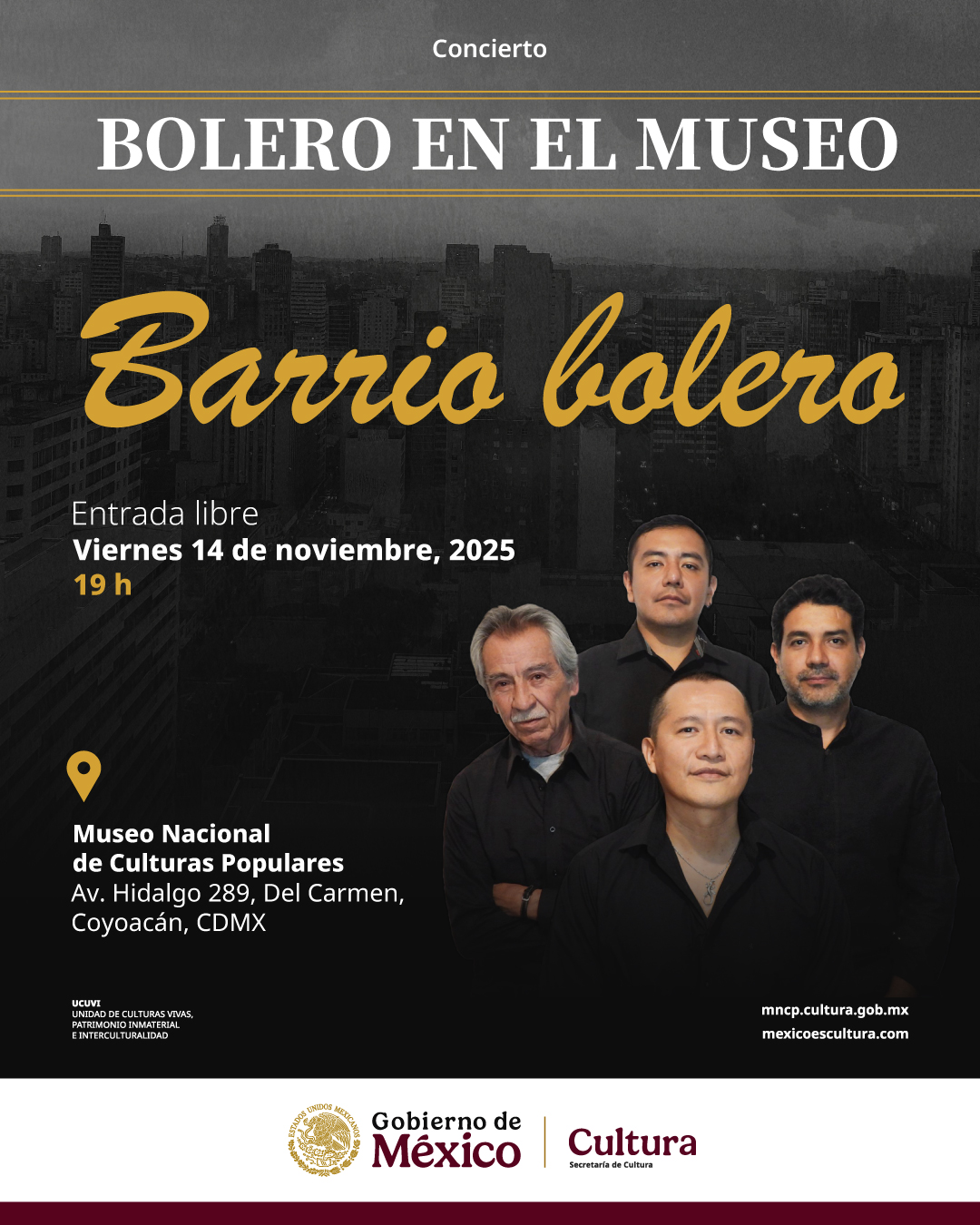 Bolero en el Museo Barrio bolero