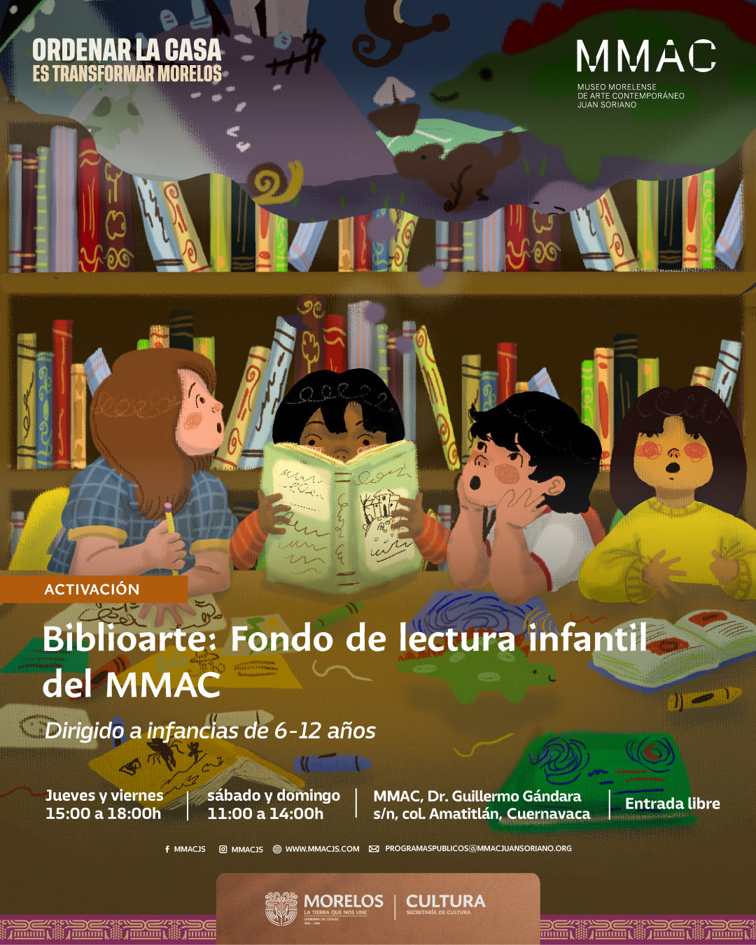 Biblioarte: Fondo de lectura infantil del MMAC