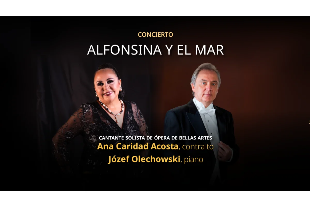 Ana Caridad Acosta, contralto y Jozéf Olechiwski, piano