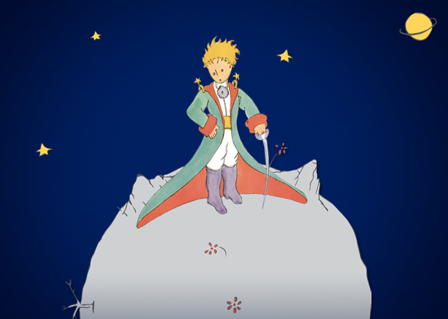 El Principito. Niño migrante