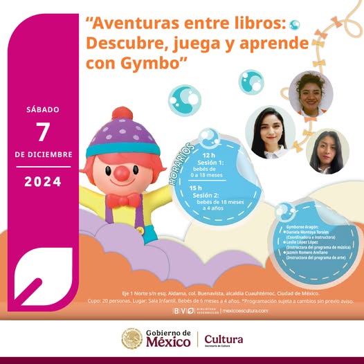 Aventuras entre libros: descubre, juega y aprende con Gymbo
