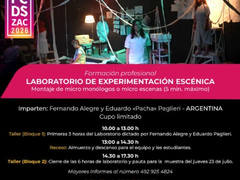 Laboratorio de experimentación escénica