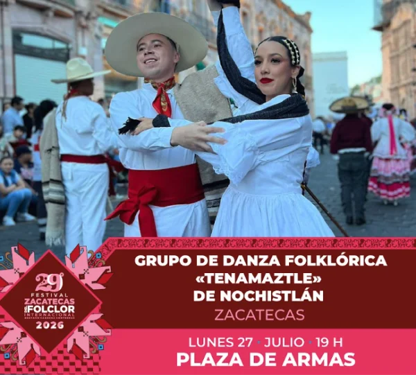Convocatoria Grupo de Danza TENAMAZTLE, de Nochistlán Zac