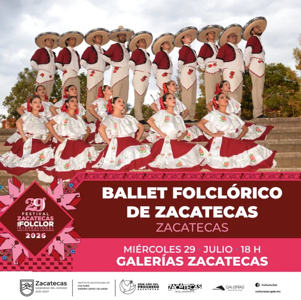 Convocatoria Ballet Folklórico de Zacatecas