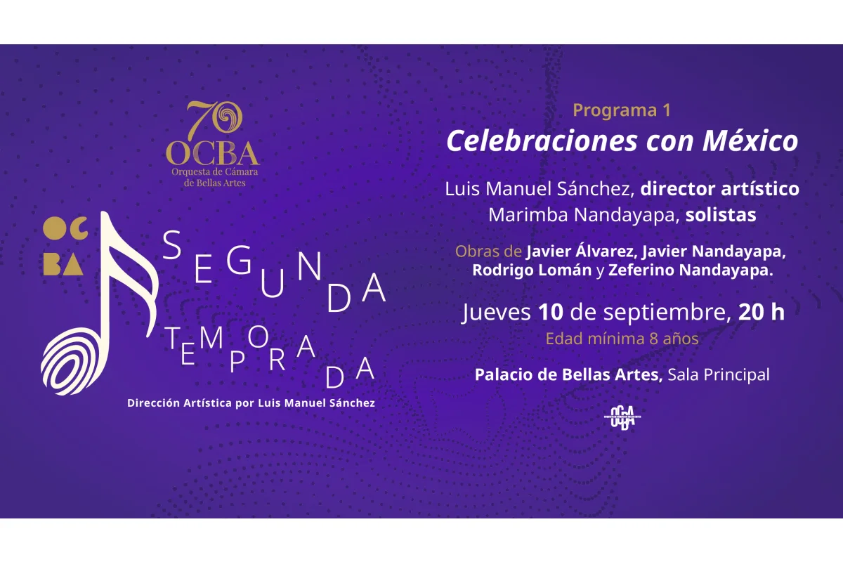 Orquesta de Cámara de Bellas Artes, Programa 1