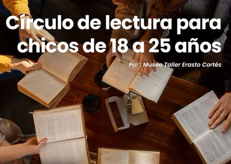 Círculo de lectura para chicos de 18 a 25 años