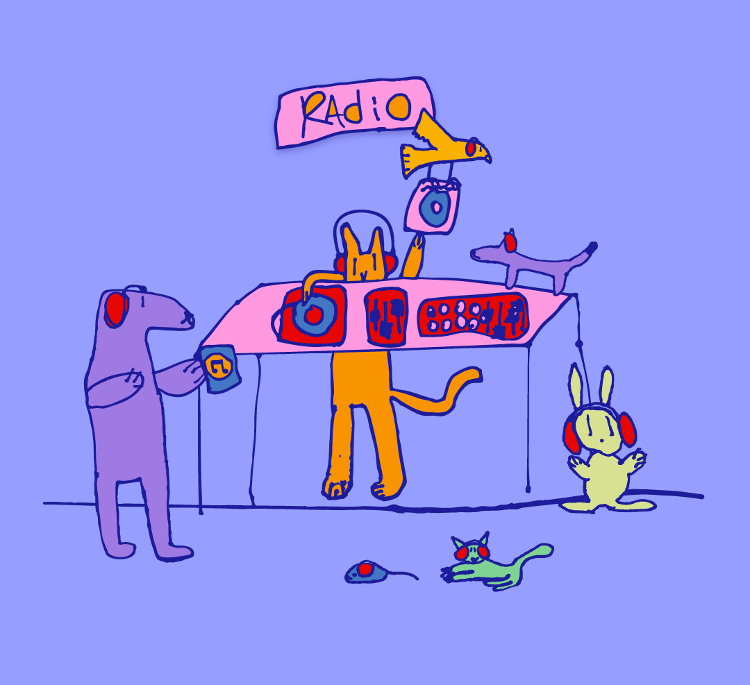 Club de radio para niñas, niños y niñes