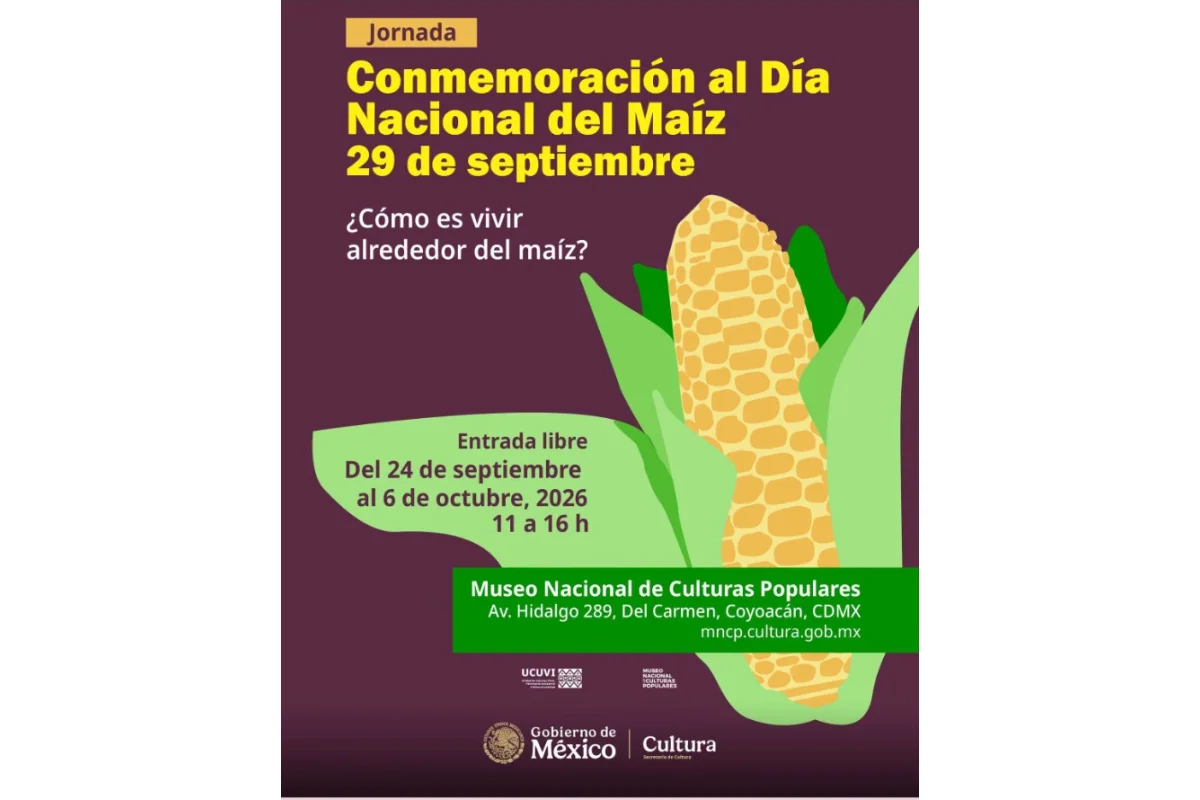 Conmemoración al Día Nacional del Maíz 29 de septiembre