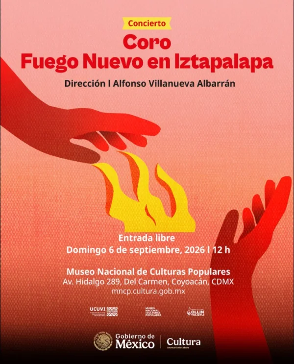 Convocatoria Coro Fuego Nuevo en Iztapalapa