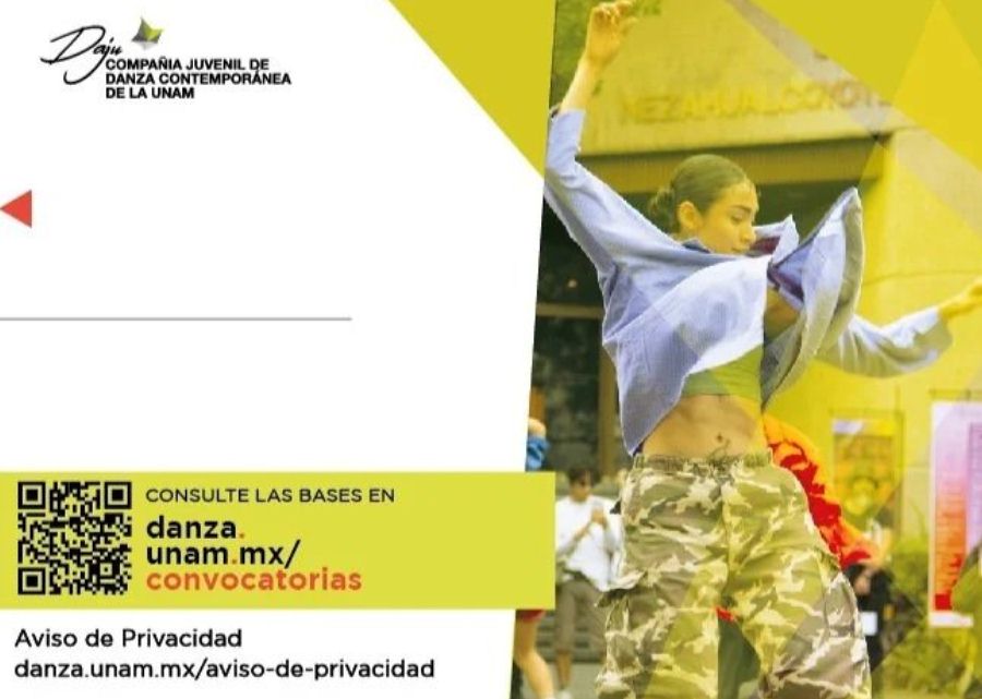 Compañía Juvenil de Danza Contemporánea (DAJU) de la UNAM: audiciones