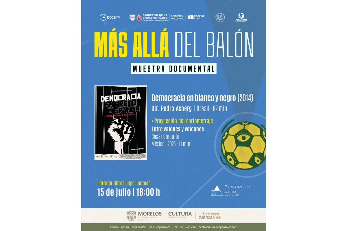 Más allá del balón:  Democracia en blanco y negro