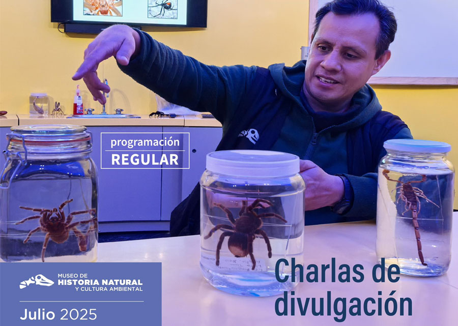 Charlas de divulgación del mes de julio