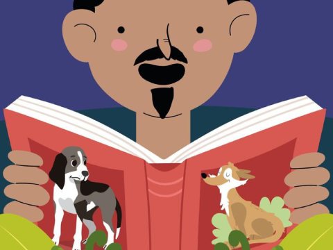 El perro viejo y el coyote