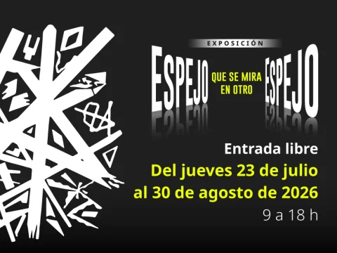 Espejo que se mira en otro espejo