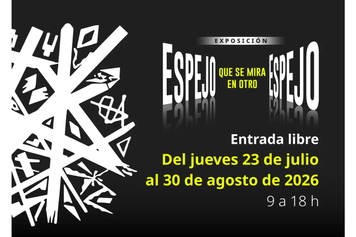 Espejo que se mira en otro espejo