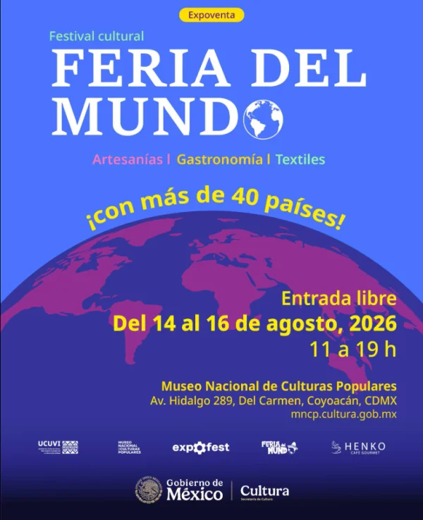 Convocatoria EXPOVENTA FESTIVAL CULTURAL FERIA DEL MUNDO