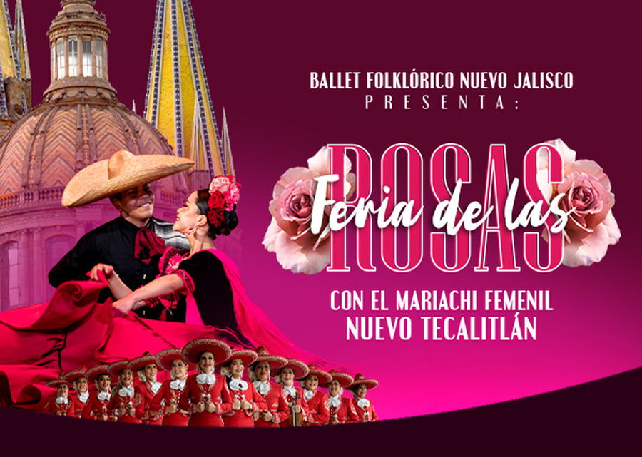 El Ballet Folklórico Nuevo Jalisco y el Mariachi Femenil Nuevo Tecalitlán