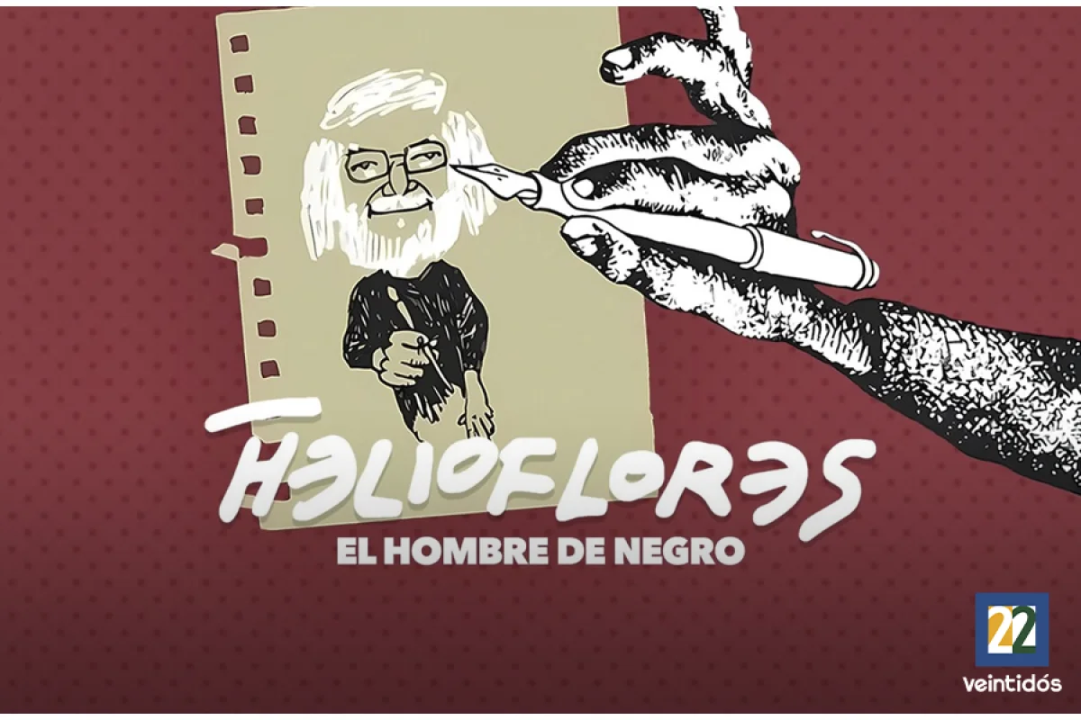 Helio Flores El hombre de negro