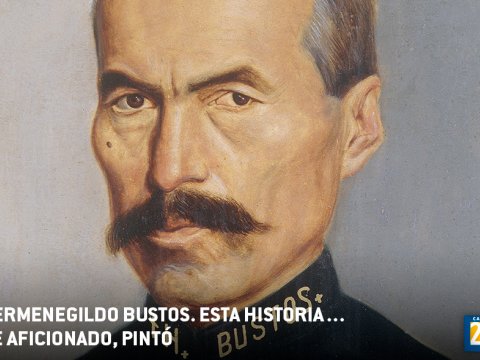 Hermenegildo Bustos. Esta historia�?�de aficionado, pintó