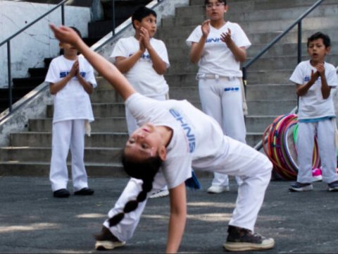 Capoeira para niñxs y adolescentes