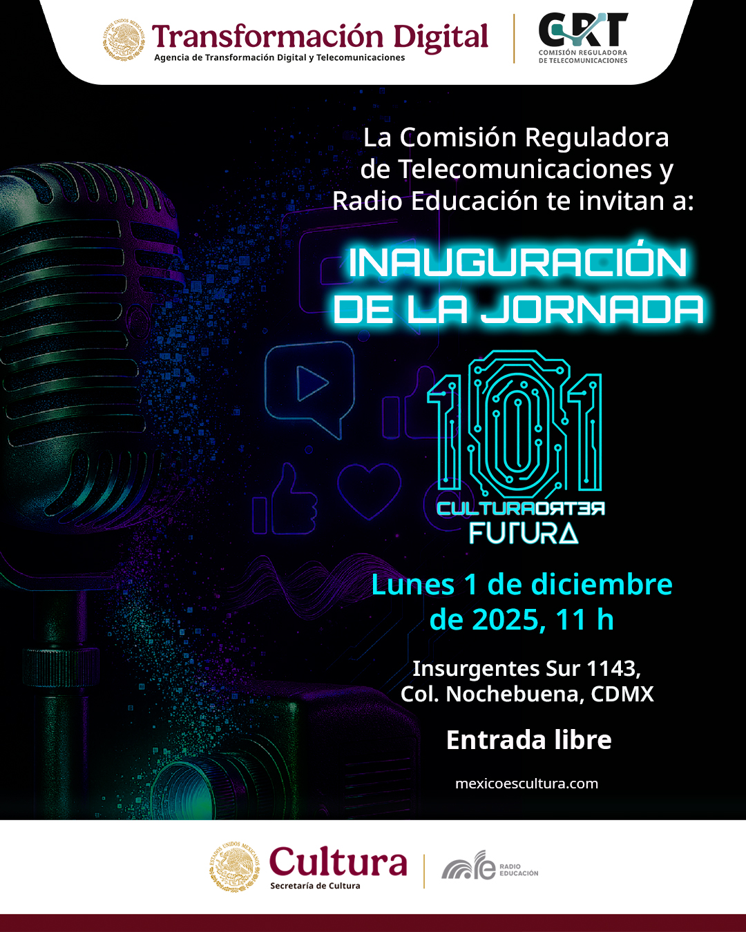 Inauguración de la Jornada 101