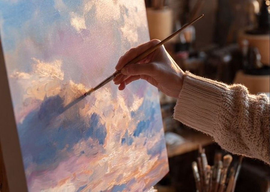 Introducción a la pintura: dibujo, color y composición