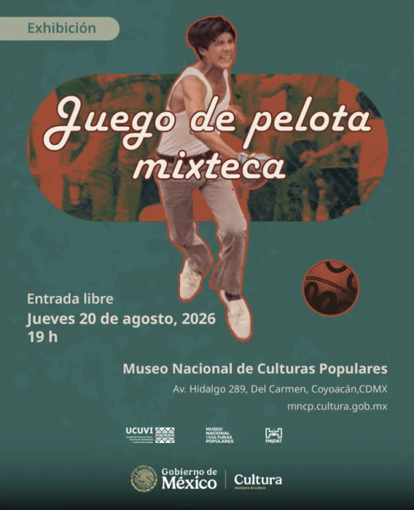 Convocatoria EXHIBICIÓN JUEGO DE PELOTA MIXTECA