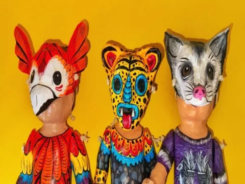 Criaturas del umbral: Máscaras, calaveras y seres del más allá
