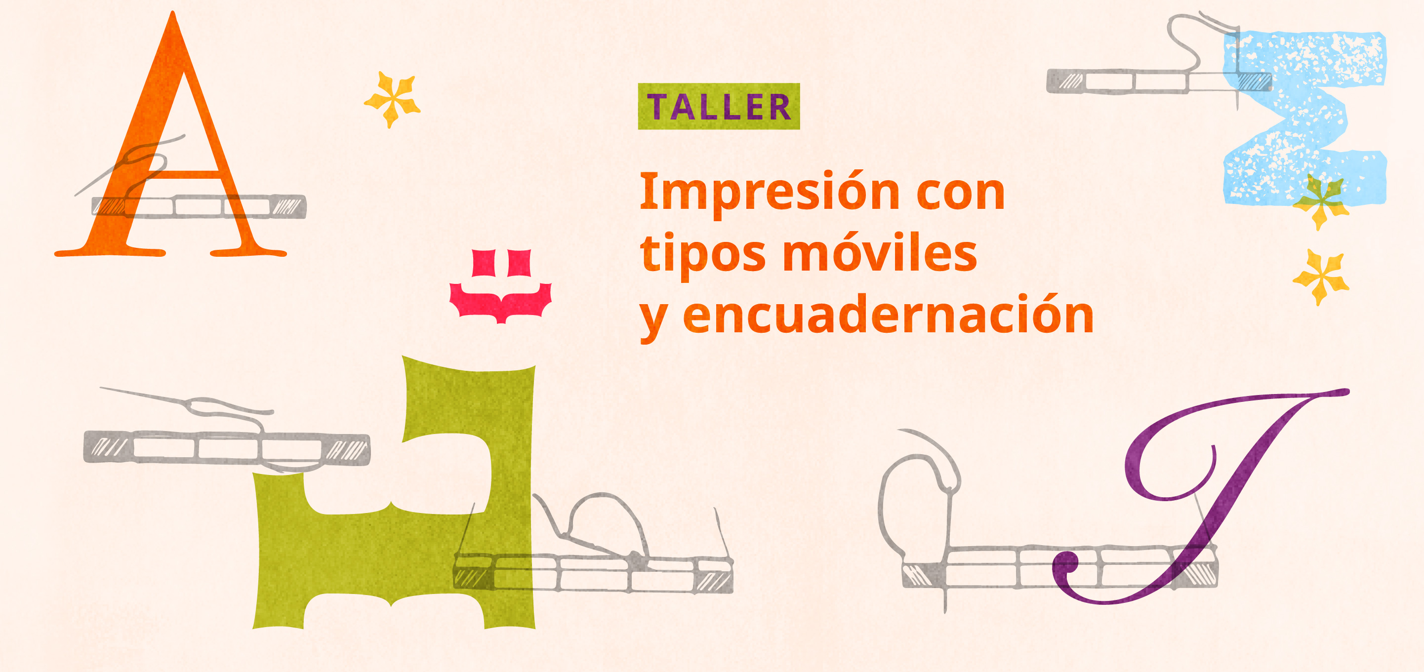 Impresión con tipos móviles y encuadernación