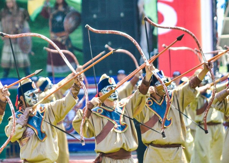 Festival Naadam en Mongolia