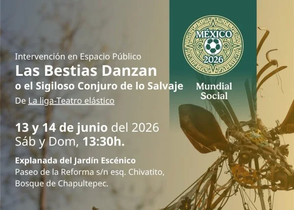 Convocatoria Las bestias danzan o el sigiloso conjuro salvaje