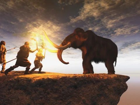 La cacería del mamut