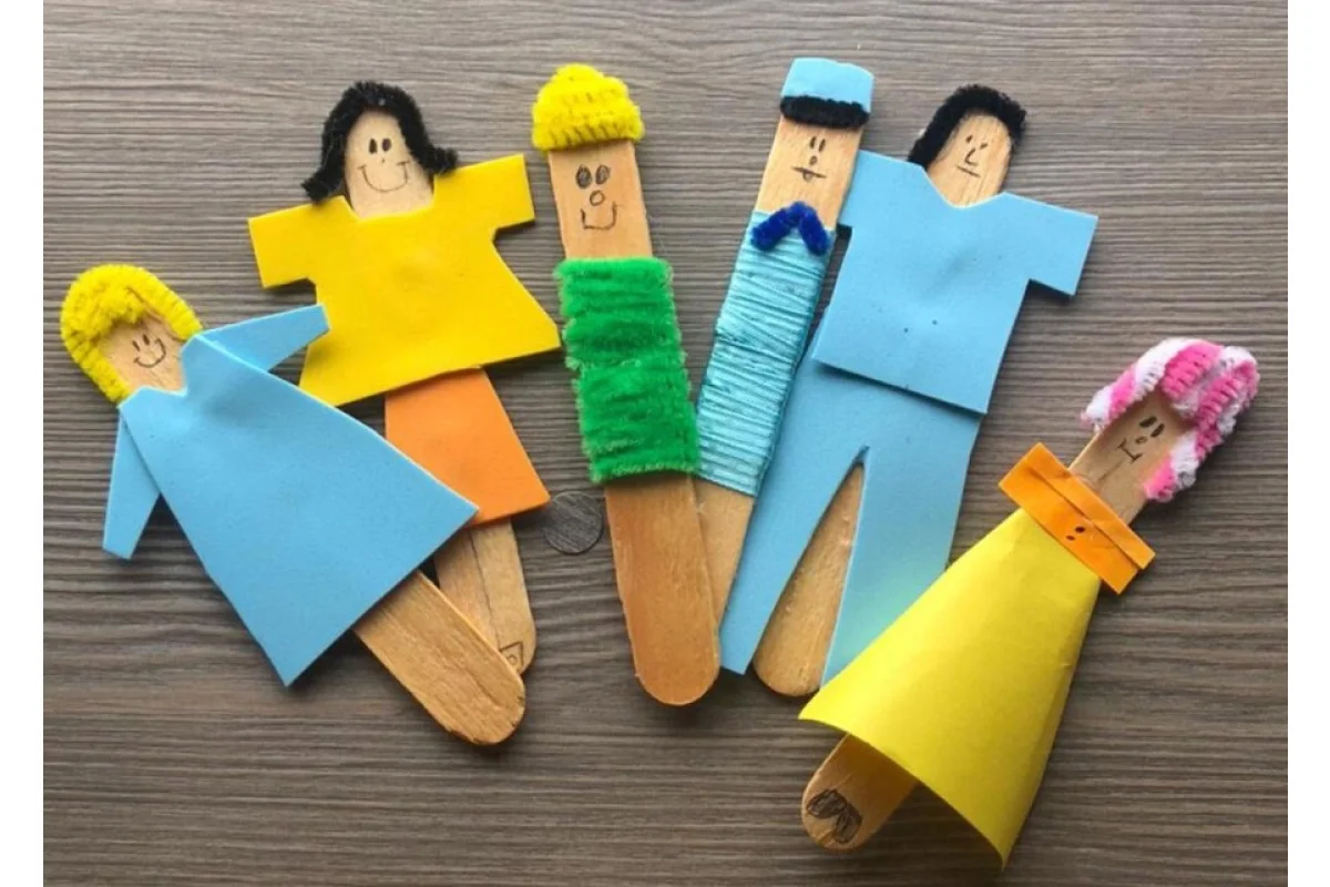 Construye tu propio muñeco quitapesares de papel