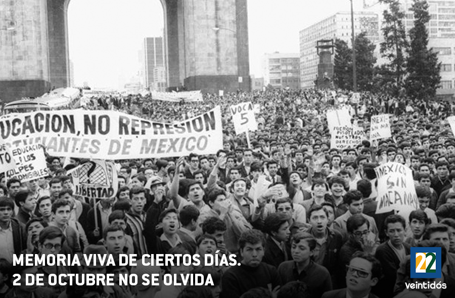 2 de octubre no se olvida. El movimiento estudiantil de 1968
