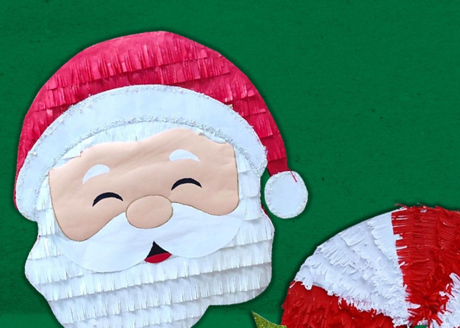 Mini piñatas navideñas