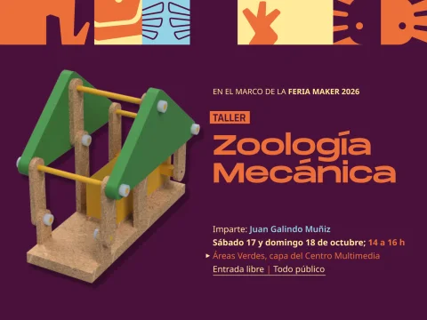 Taller infantil > Zoología Mecánica. Construye una criatura que camina y descubre por qué lo hace.