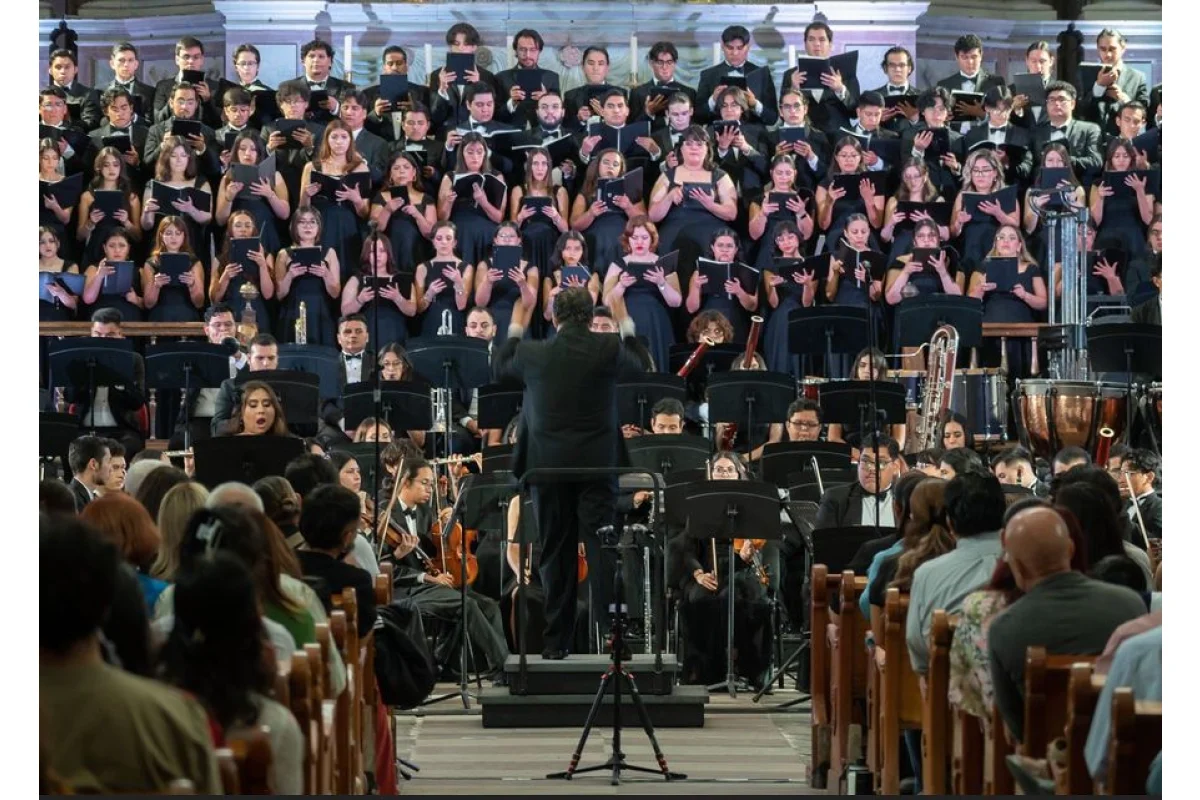 Orquesta Sinfónica Juvenil Silvestre Revueltas y Coro Juvenil del Conservatorio de Celaya