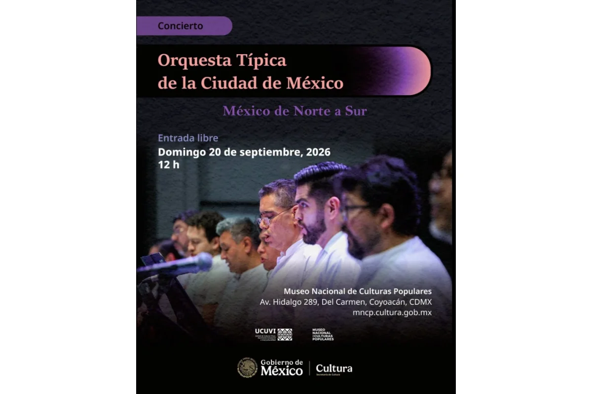 Orquesta Típica de la Ciudad de México de Norte a Sur