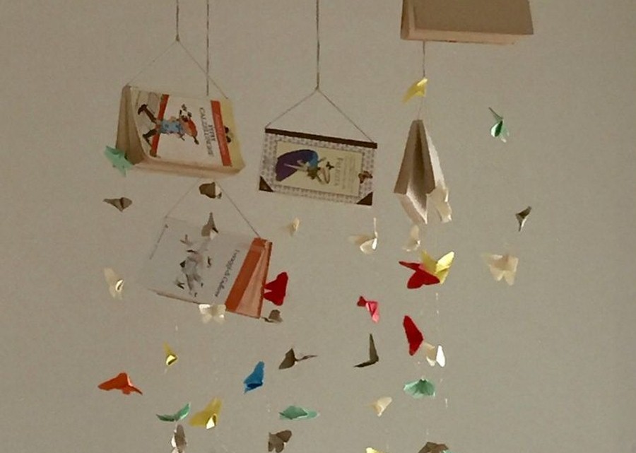 Pájaros en la cabeza: creación de libro móvil