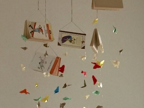 Pájaros en la cabeza: creación de libro móvil