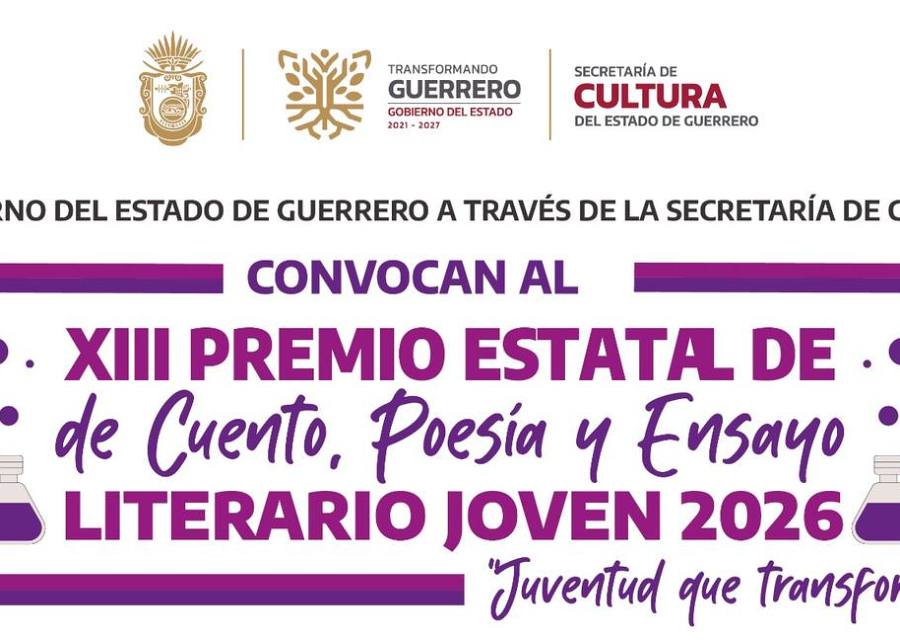 XIII Premio Estatal de Cuento, Poesía y Ensayo
