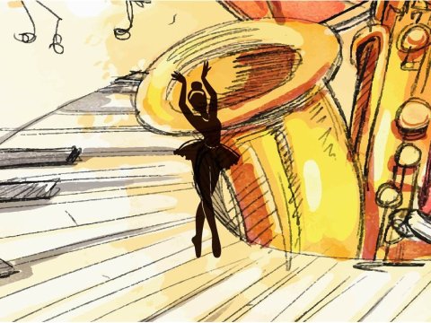 ¡Puntas en jazz!